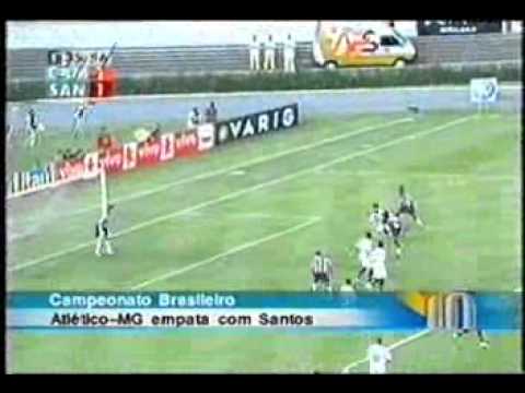 Alex Mineiro - Atlético 3x3 Santos - Brasileiro 2004
