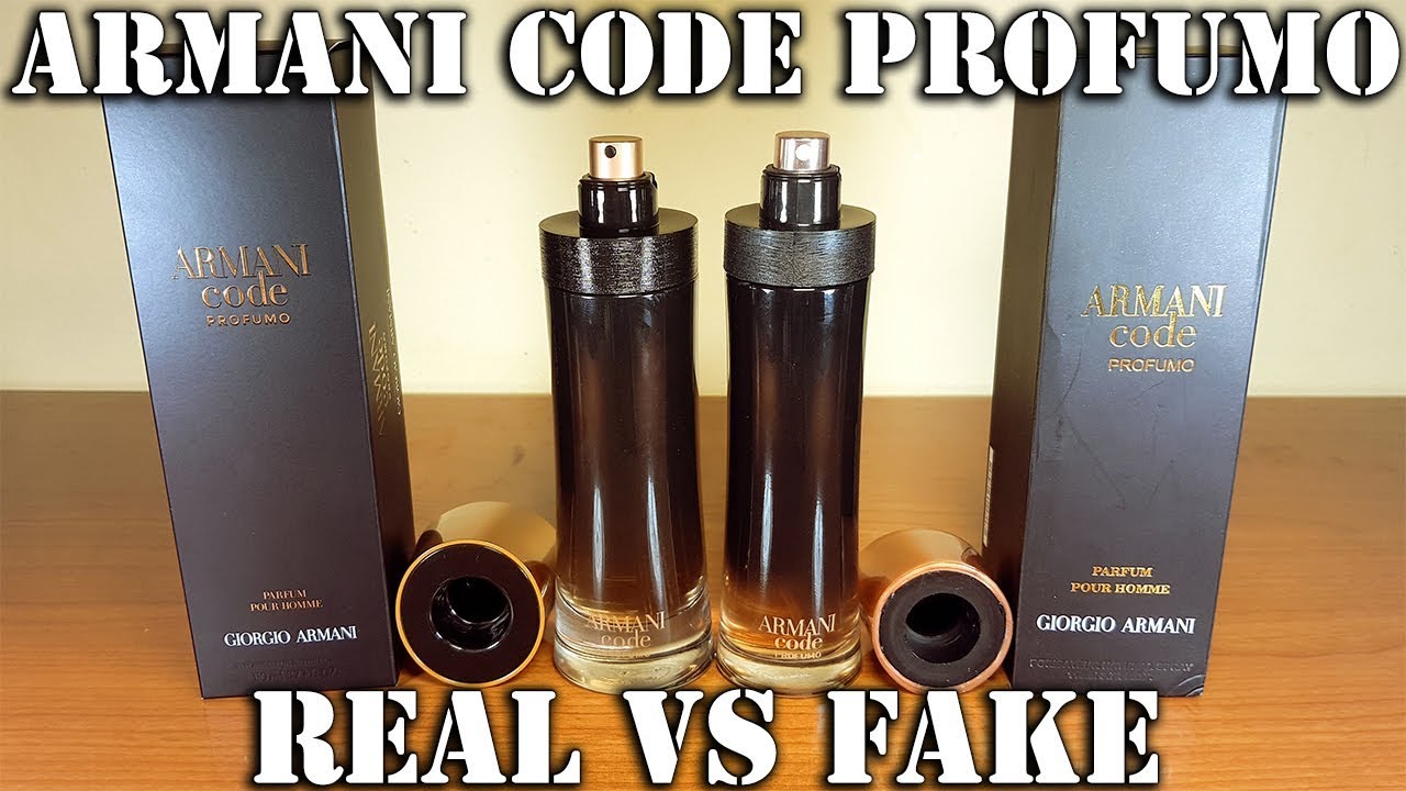 Fake fragrance - Code Profumo by Armani
