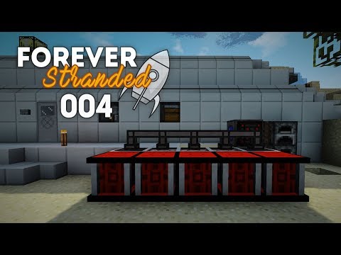 Forever Stranded Lets Play EP4 | COLD AIR and POWER!! (Modded Minecraft)