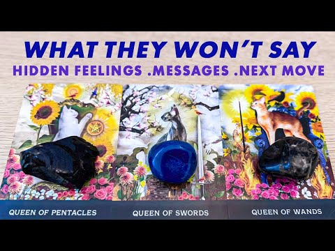 💖 What They Won't Say Out Loud | Hidden Feelings, Messages & Next Move | Pick A Card Tarot Reading
