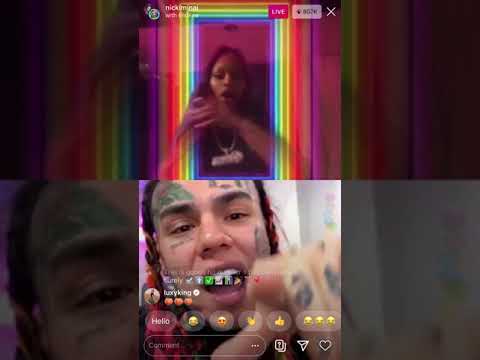 SixNine and NickiMinaj breaks the internet full Instagram live