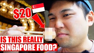 This Singapore Restaurant Sells No Singaporean Food. Watch what they sell instead.