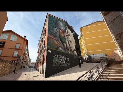 El mural del Cid en Burgos que se pintó en 7 días | La Conquista