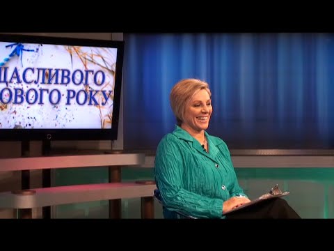 Havrylo Fakaliuk prepares for his debut appearance on Svitohliad TV with Iryna Korpan