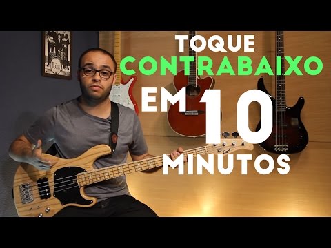 Toque Contrabaixo em 10 minutos! (Aula de Baixo para iniciantes)