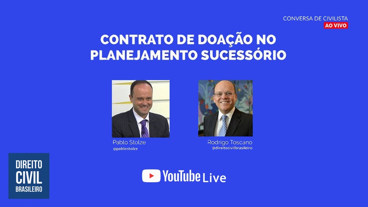 CONTRATO DE DOAÇÃO NO PLANEJAMENTO SUCESSÓRIO