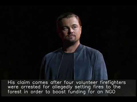 Leonardo DiCaprio gave money to burn Amazon forest: Brazil President