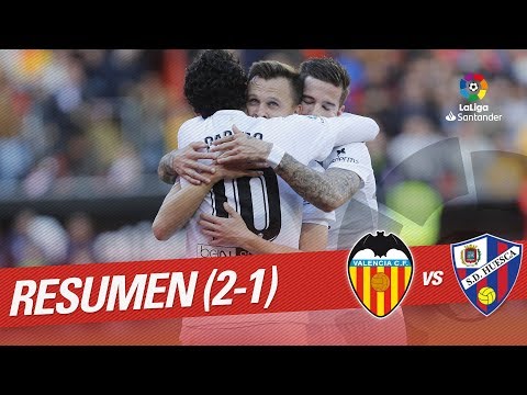 Highlights Valencia CF vs SD Huesca (2-1)