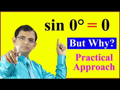 sin 0° = 0 (But How ?) || Trigonometry