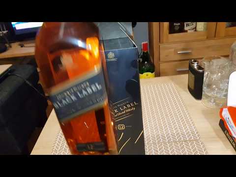 JOHNNIE WALKER BLACK LABEL 12YO BLENDED SCOTCH WHISKY (4K)
