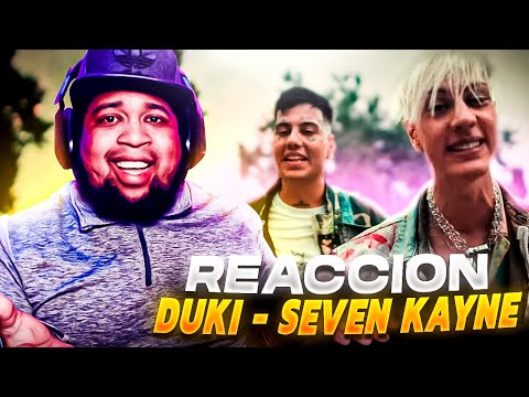 REACCIONANDO DUKI x SEVEN KAYNE - HABLAMOS POCO, HACEMOS MUCHO | MrVargasTv