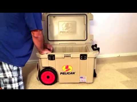 Pelican PreGear Elite 45Q Wheeled Cooler unboxing/review
