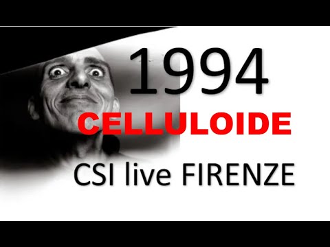 07 CSI CELLULOIDE LIVE Palasport FIRENZE 1994 audio mixer CAM PAL