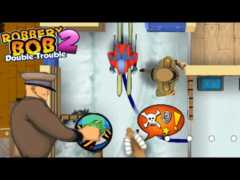 Guard Use Teleport Mine Gameplay Robbery bob 2 All Levels - P12