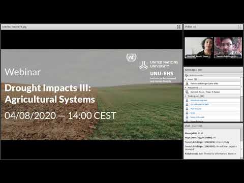 GlobeDrought Webinar 9