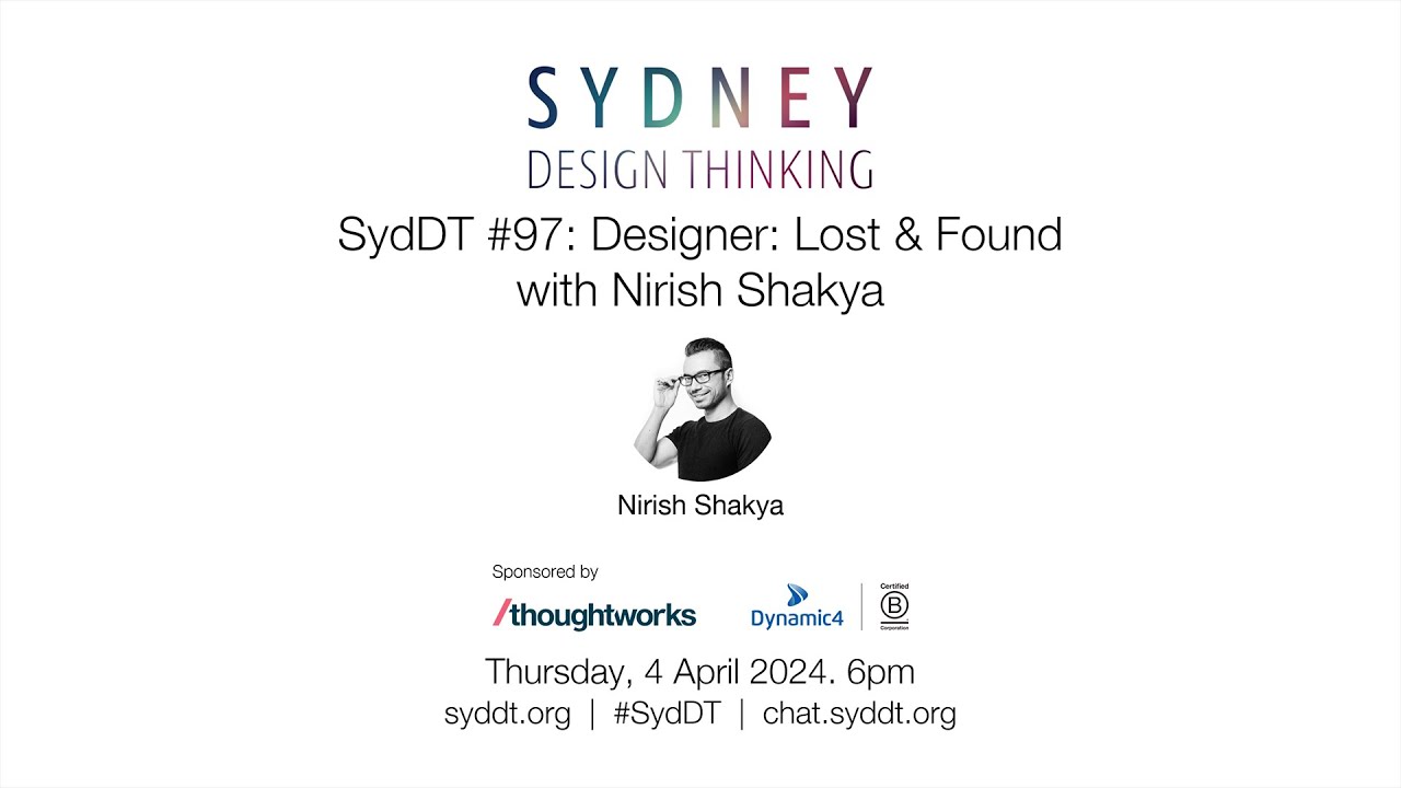 SydDT #97: Designer Lost & Found with Nirish Shakya