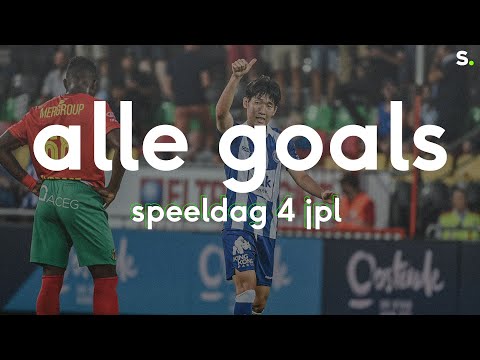 Bekijk alle goals van speeldag 4 in de Jupiler Pro League