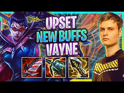 UPSET IS INSANE WITH VAYNE NEW BUFFS! | VIT Upset Plays Vayne ADC vs Zeri!  Season 2023