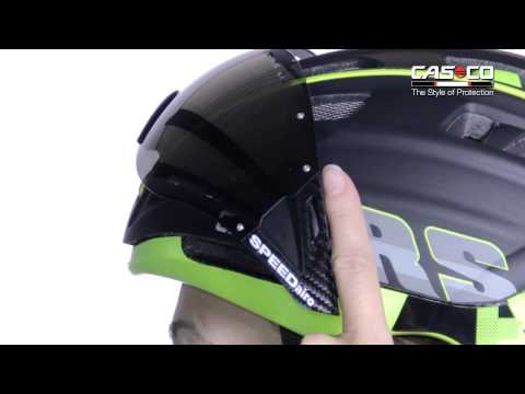 Visier - SPEEDmask - richtig öffnen (lift up properly)