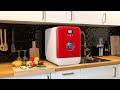 Daan Tech Daan Tech Bob Mini-Geschirrspüler – Matt Grün - Weiss