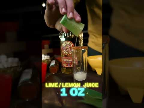 Olmeca tequila GOLD SPICE RIMMED