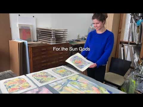 An Interview with Artist, Tamsin Relly - For the Sun Gods at Zuleika Gallery 2021