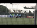 SS LAZIO Allenamento Ad Ostia 07 02 2012 Entrata In Campo