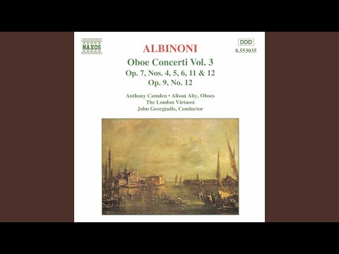 Concerto for 2 Oboes in D Major, Op. 9, No. 12: II. Adagio