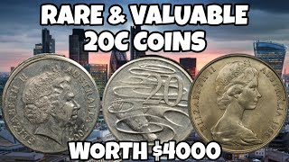 Rare & Valuable Australian 20c Coins worth $4000