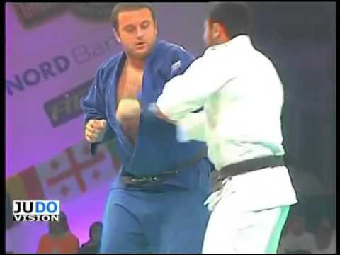 JUDO 2006 Golden Score Riga: Lasha Gujejiani (GEO) - Ilias Iliadis (GRE)