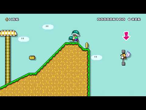 Super Mario Maker 2 Level Showcase: Ludwigs Mole Land