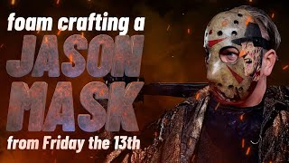 Foam Crafting a Jason Mask from Friday the 13th