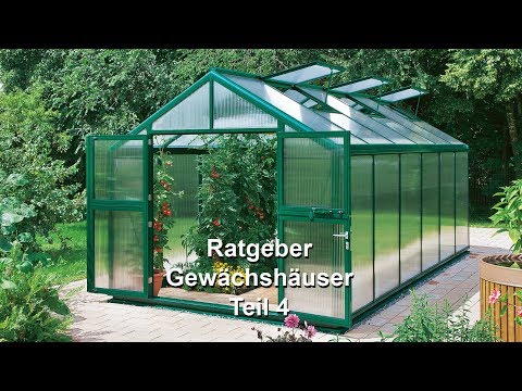 RegioTV Bauen&Wohnen: - Ernte aus dem eigenen Garten - Mit einem Gewächshaus früher und öfters