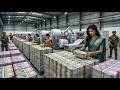 Inside Indian Rupee Factory How India Produces Its National Currency ASMR Full Production Process