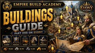 Evony 2026 Buildings Guide Part 1: Ultimate Beginner Build Order & Priorities!