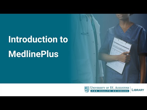 Introduction To Medlineplus