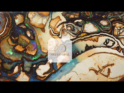 Unparalleled beauty of Australian opal, meets the elegance of fine art in a world-first concept!