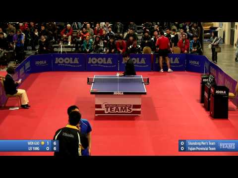 2013 JOOLA/NATT Teams Semi-Final: Wen Guo vs Lei Yang