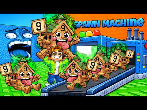 100x ESOK SEKOLAS HACKERS NA MÁQUINA DE SPAWN DO SCAPE TSUNAMI FOR BRAINROTS!