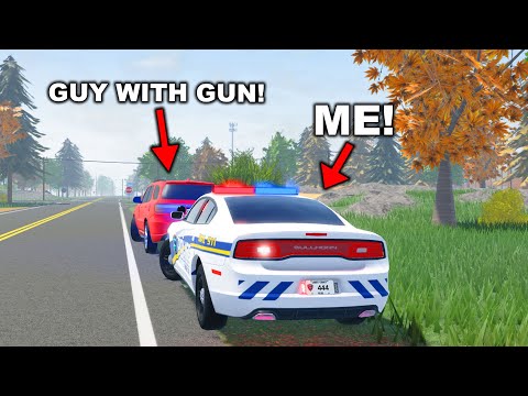 I PULLED OVER THE MOST DANGEROUS CRIMINAL! LED TO A SHOOTOUT! (ROBLOX ROLEPLAY)