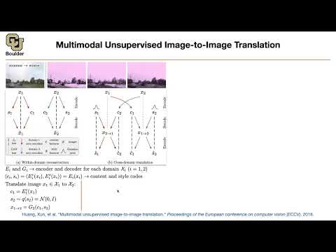 MUNIT | Lecture 68 (Part 2) | Applied Deep Learning (Supplementary)