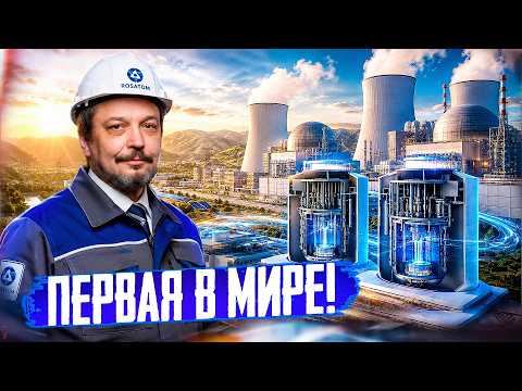 Революция в энергетике! Россия строит ПЕРВУЮ В МИРЕ комбинированную АЭС