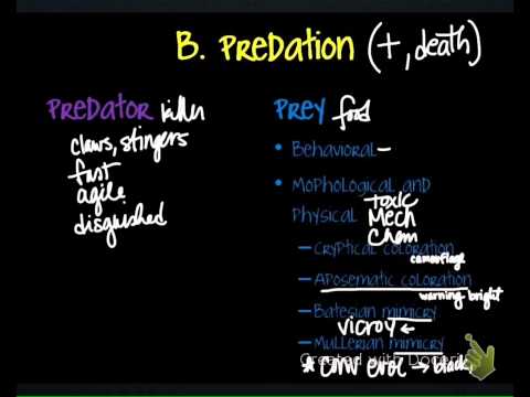 community ecology: survival relationships