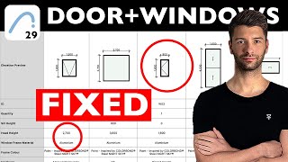 ArchiCAD 29 Master Door and Window Schedules in 10 Minutes
