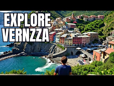 Vernazza, Italy 🇮🇹 Walking tour 4k  Cinque Terre 🇮🇹 one of the most beautiful villages in Italy
