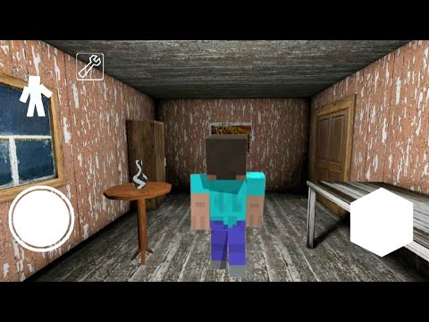 Granny | Playing As Minecraft Sewer Escape 😲 | Granny Game Mod