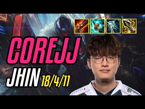 COREJJ - JHIN vs KAI'SA ADC - NA CHALLENGER - PATCH 11.8