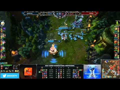 Dignitas.UK Vs. Wizards - RO16 - Riot Turkey Invitational 2