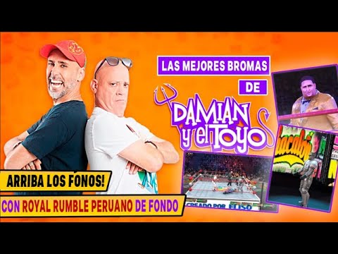 Damian and Toyo phone fuckers / Peruvian Royal Rumble #3 in the background