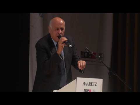 Jibril Rajoub addresses the Haaretz Israel Conference in London Part 1